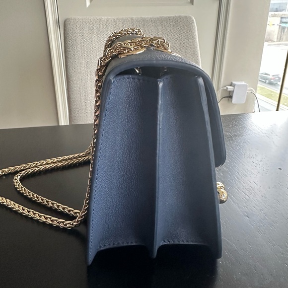 Strathberry East/West Navy Shoulder Bag - Picture 7 of 11